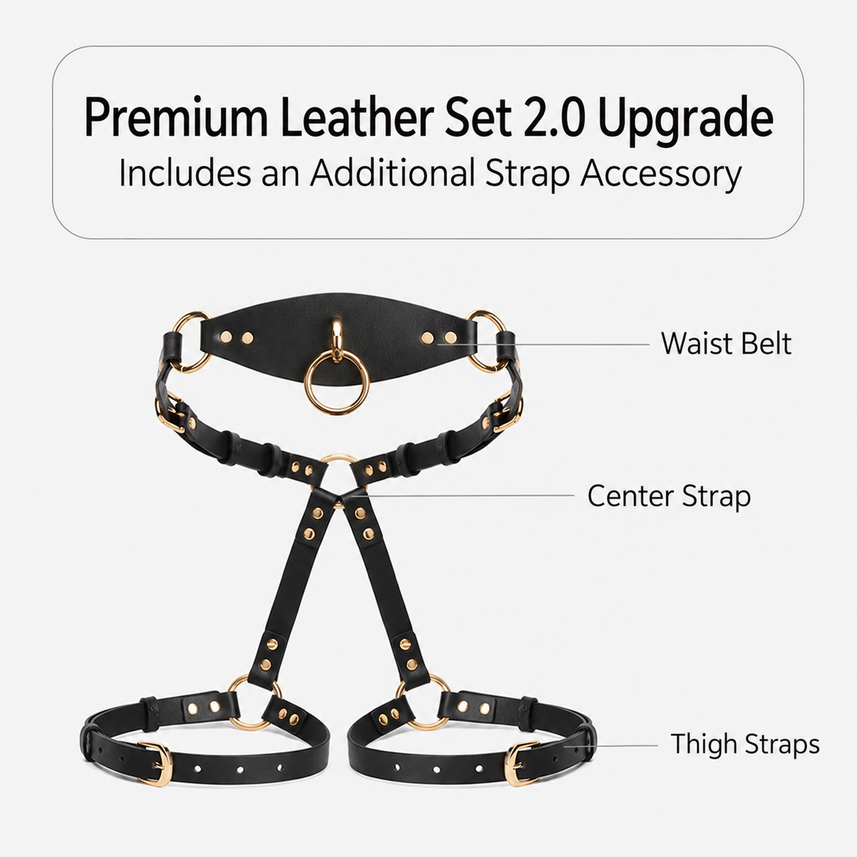 Deluxe Lockable Briefcase Bondage & Restraint Kit