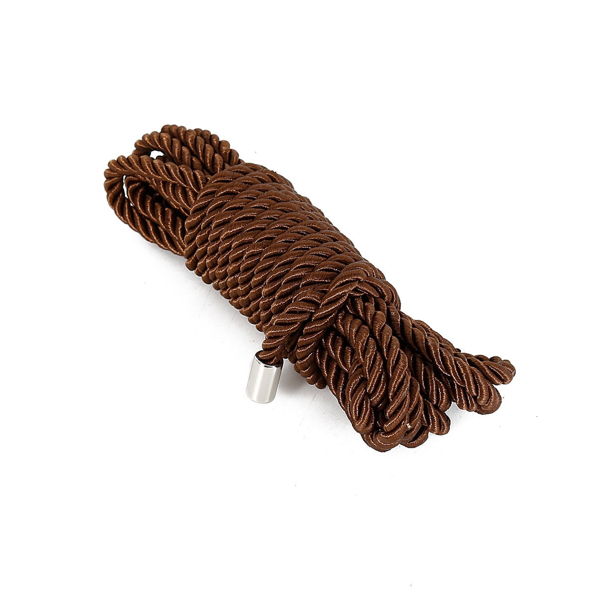 Luxury Silky Shibari Bondage Rope with Metal Aglets