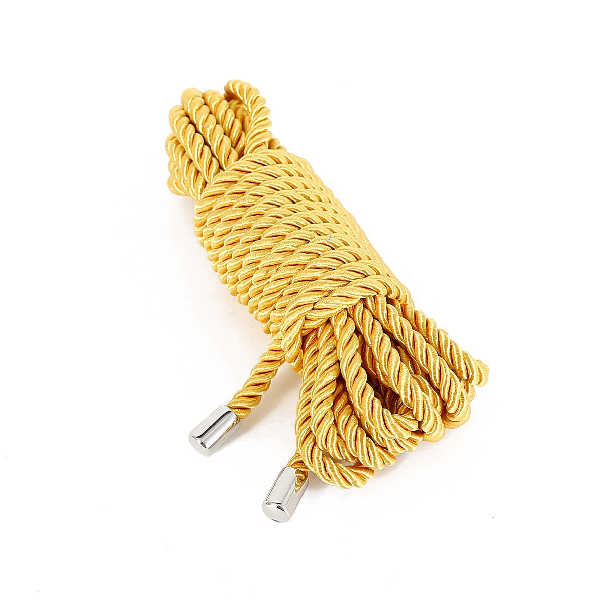 Luxury Silky Shibari Bondage Rope with Metal Aglets